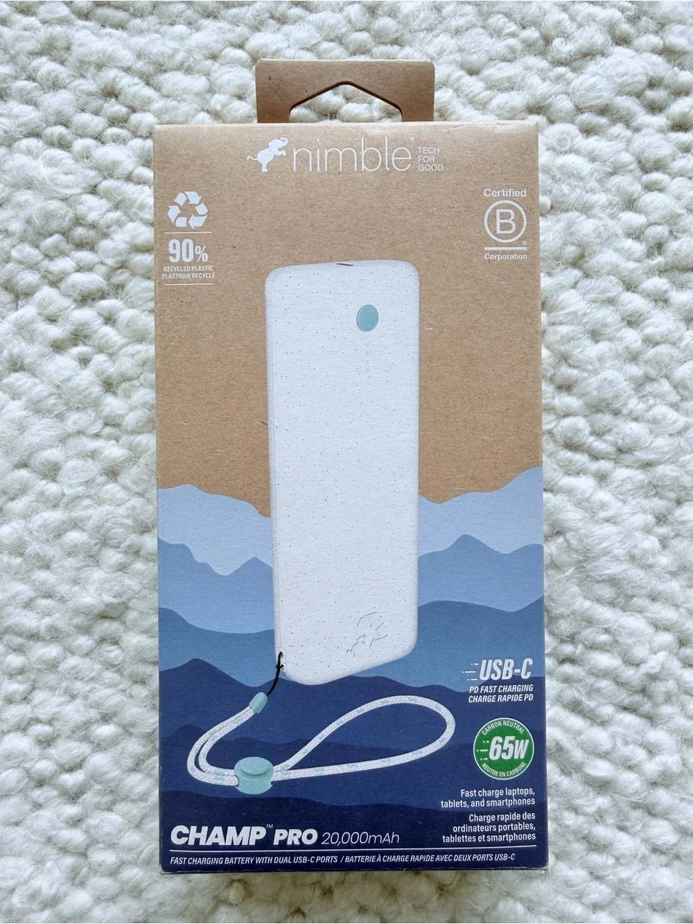[NWT] Nimble Champ Pro Portable Charger